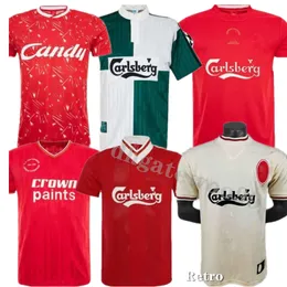 Dalglish retro piłka nożna Gerrard 2005 Smicer Alonso 10 11 koszule piłkarskie 95 96 Fowler Torres 82 89 91 MAILLOT 85 86 Kuyt Keane 08 09 Suarez koszulka 2023 2024