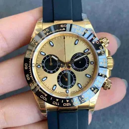 Daytonass Luxury Designer Men Wristwatch Multifunction Watch Chronograph the Same Automatic Mechanical Men's Movement 3LOH