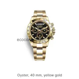 Çok Fonksiyonlu Daytonass Chronograph Men Manwatch Luxury Watch Designer Watches 40mm Otomatik Mekanik Paslanmaz Çelik Spor Su Geçirmez 6 MWM7