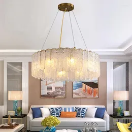 Pendant Lamps Modern Led Lamp Suspension Luminaire Crystal Lustre For Dining Room Bedroom Kitchen Hanging Light Home Decor Fixtures