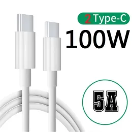 100W 5A Type c USB Cables 1m 2m 3m OD OD Thicker Micro Cable For Samsung S10 S20 Note 20 Huawei Android phone pc ZZ