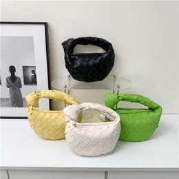Luxury woven tote bags of Botegss Ventss Jodie for sale online store Small Design Handheld Bag 2023 New Bags Woven Fashionable and Have Real Logo