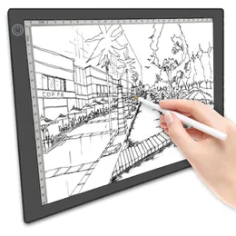 Learning Toys A4 Ultra-Thin Portable LED Light Box Tracer USB Power Cable Dimable Brightness LED Artcraft Tracing Light Pad 230926