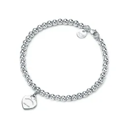 Designer Love Heart Bracciale Sier Bracciale Braccialetta per la fidanzata souvenir Gift Fashion Charmerjewelry