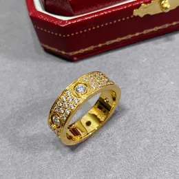 ringdesigner ring lyxdesigner ringar för kvinnor älskar designers simulerade diamant vit ros guld trend mode guld och silver bröllop fest bra