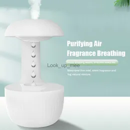 Humidifiers Anti-gravity Water Drop Humidifiers Moisturize Skin Creative Essential Oil Diffusers Relieve Fatigue Mute Safety Home Desk Decor YQ230927