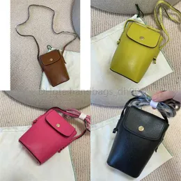 Bag Totes 2023 Designer Borse Handbag Mobile Women for High Quality Fries Phone Case Sling Card Solid Color Shoulder Fashionable Crossbody Small Luxury Bags