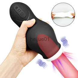 Masturbators Automatisk manlig Masturbator Cup suger Sex Machine Vagina avsugning Pocket Male Masturbation Tools Pussy för män Vuxen Sex Toys X0926