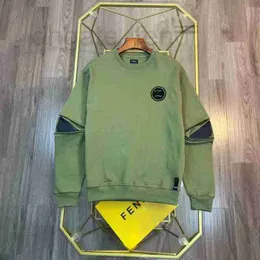 Erkek Hoodies Sweatshirts Tasarımcı Kumbası Fermuarı Gizli Yapışkan Küçük Canavar Yuvarlak Boyun Süvari Erkekler ve Kadınlar İçin E879