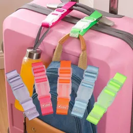 Väska delar tillbehör justerbara bagageband Nylon bagagetillbehör som hänger spänne remmar resväska väska rem bälteslåskrokar resor 230926