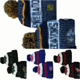 Nashville beanie rovdjur mössa nordamerikanska hockey boll lag sida lapp vinter ull sport stickad hatt skalle caps a3