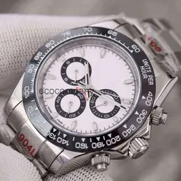 Luxury Designer Men Wristwatch Watch Chronograph Multifunction Daytonass Watches Roley Detona Fully Automatic Mechanical Fine Steel Ceramic Ring Waterpro 7QEU