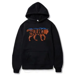 Herrtröjor tröjor roliga retro wolf trupp hoodies tröjor fantastisk vargstudent gymnasium vilda rad liv är konstig tank trupp cool teen hoodie j230926