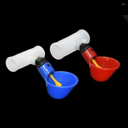 Other Bird Supplies 50 Set Chicken Nipple Drinker Automatic Drinking Water Bowls For Birds Quail Interface 20 MM/25 MM Poultry Tool