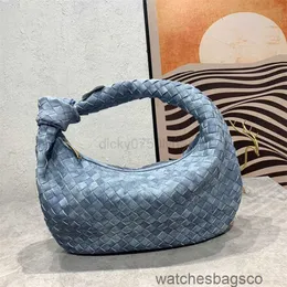 Satchel Handbag Totes Bvs Designer Jodies Women Bags Knitting Knotted Original Y Denim Crochet Tote Luxury Mini Clutch Cloud Lady VRMU