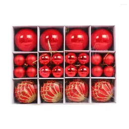 Decorazione per feste 40 pezzi Palline per albero di Natale Palline Bolle di Natale Decorazioni per la casa Decorazioni per matrimoni 2023 Anno di palline appese