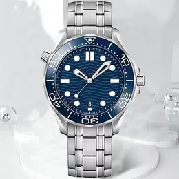 Designer de cerâmica relógio automático 40mm 904L aço inoxidável fivela dobrável relógio de natação Sapphire relógio luminoso Moda esportes Montreux luxo gif