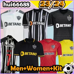 23/24 Atletico Mineiro 축구 유니폼 113 주년 기념 빅터 스페셜 에디션 22 23 24 Guga Vargas Elias Fabio Keno M.Zaracho G.Arana 24 홈 어웨이 GK 축구 셔츠