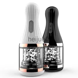 Masturbators 7- Frequency Rotating Loudspeaker Pronunciation Masturbation Cup Male Masturbator Adult Products Fun Sex Toys for Men Pleasure x0926