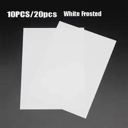 Blocos de notas 10pc20pc50pc A5 Heat Shrink Plastic Sheet Shrinky Art Filme Branco Fosco Lixado Papéis Em Branco para Crianças Artesanato Criativo 230927