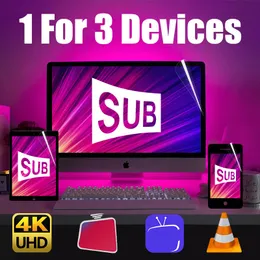 1 for 3 screen Protector Global Live VOD TV Screen Product 24 Hours Free Trail Reseller Panel m3u Live Stable Smarters pro Android Box