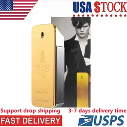 Fast Shipping in The USA Men Perfumes 100ml Million EDP Long Lasting Fragrance Body Spray Party Gifts Cologne Man