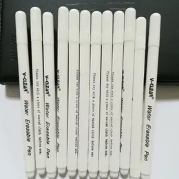 Boyama kalemleri vclear su çözünür işaretçi kalem renk beyaz 12 ad