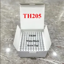 TH205 Screw Top White Black 0.5ml 0.8ml 1.0ml Ceramic Glass
