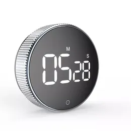 Temporizadores de cozinha LED Digital Kitchen Timer Estudo Cronômetro Magnético Eletrônico Cozinha Contagem Regressiva LED Mecânico Lembrar Alarme Cozinha Gadget 230926