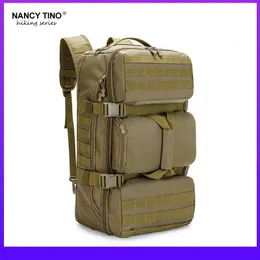 Rucksack Reiserucksack Taktische Militari-Tasche Wasserdichter Wanderrucksack Outdoor-Nylon-Schulterpaket für Camping Klettern Molle 230927