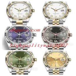 20 цветов, женские часы классической серии m126233 126231 126234 из нержавеющей стали, 36 мм, Asia ETA 2813, автоматический спортивный механизм, женские216y