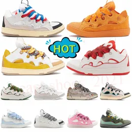 Nome dell'articolo wholesale Scarpe da donna in rete Sneakers Suola con plateau Scarpa stringata Sneaker straordinaria Pelle goffrata Pelle di vitello Nappa di gomma Uomo Donna Logo Lavins taglia 46