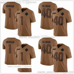 2023 Salute to Service Limited Jersey 1 Kyler Murray 40 Pat Tillman 3 Budda Baker 6 James Conner 86 Zach Ertz 76 Will Hernandez 70 Paris Johnson Jr. 4 Rondale Moore