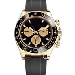 Multifunction Chronograph Men Daytonass Wristwatch Watch Designer Luxury Mens Watches Rubber Strap Dial Ceramic Bezel Sapphire Crystal Automatic Mechanic WC49