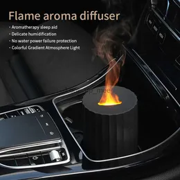 Humidifiers Car Diffuser Humidifier Perfume Ultrasonic Diffuser Essential Oils Aroma Diffuser Car Air Freshener Auto Flavoring Aromatherapy YQ230927