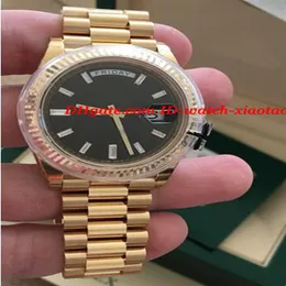 Luksusowy zegarek Sapphire II 2 Oryginalne papiery pudełkowe w stylu Męska Klasyczna seria 228238 18K żółty automatyczny mechaniczny 284F