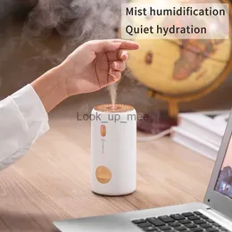 Humidifiers 220ml Aroma Diffuser 2 Mode Mini Air Purifier Home Indoor Desktop Air Humidifier Office Gift Usb Rechargeable Car Humidificador YQ230927