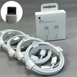 OEM Quality 60W PD Cables for iPhone 15 Fast Charging 1m 3FT USB C to Type C Cable Apple Charging Cords Quick iPhone Charger Cord iPhone Data Cable iPhone 15 Plus Pro Max