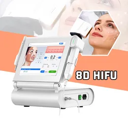 7D 8D 9D Hifu Smas Lifting-Maschine Hochintensiver fokussierter Ultraschall Haut-Anti-Falten-Anti-Aging-Hi-8D-Ultraschallbehandlung zur Faltenentfernung und Gesichtsstraffung