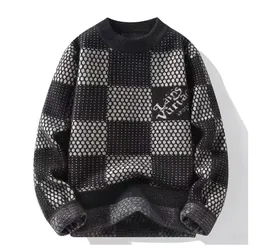 Suéter de diseñador Sudadera de lujo Hombres Carta Bordado Cuello redondo Cómodo Moda Abrigos de puente de alta calidad