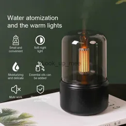 Nawilżacze Haijieer przenośny mini aromat dyfuzor USB powietrze powietrzne olejku eteryczne Noc Light Light Mist Maker Sprayler do domu YQ230927