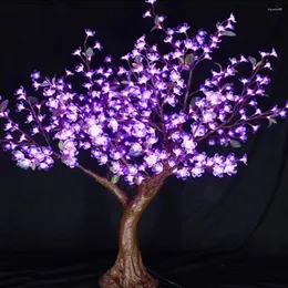 Christmas Decorations LED Cherry Blossom Tree Light 432pcs Bulbs 1.5m Height 110/220V 7 Colors For Option Rainproof Outdoor Usage