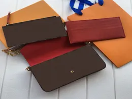Handbag Felicie Purse Designers Luxurys Handbags Lady039s Evening Bags 3 in 1 Purses Shoulder Bag Gift Box Packing5306011