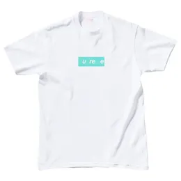 New Summer ureie niche designer casual T-shirt loose unisex street classic fashion commuting men and women short sleeved top clothing