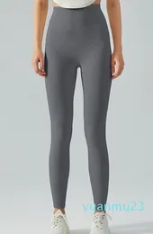 Feeling Peach Hip Nessun imbarazzo Chiusura con filo Pantaloni sportivi fitness spazzolati su entrambi i lati nuovi