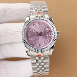 Kobiety zegarek Montre de Luxe 31 mm Automatyczny ruch mechaniczny zegarki na rękę dla damskich stali nierdzewnej Wodoodporna bransoletka Business Business