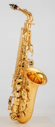 Made in Japan 280 Professional Alto Drop E Saksofon złoty saksofon z saksofonem z opaską trzcin