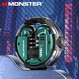 Headset Monster XKT10 Bluetooth Earphones Wireless Headphones Gamer Headset Waterproof TWS Buller Reduction With Microphone Sports Earbud 230927