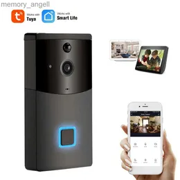 Komórki drzwi Tuya Smart Home Ring Video Door Bell WiFi Bezprzewodowe drzwi BEZPIECZEŃSTWO DOMOWE 1080P CZASKA NOCE VIVE PIR Intercom Alexa YQ230928