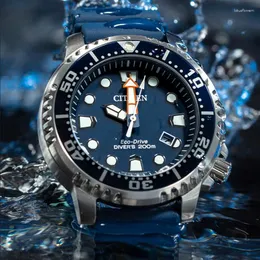 Zegarek marki sportowy zegarek mężczyzn BN0150 Eco-Drive Series Wodoodporny projekt mody